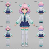Input image for 3D model generation