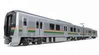 Train 3D Model, Download Free Electric Train With Overhead Pantograph ...