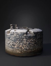 3d model: circular stone ruin with weathered cylindrical wall and broken top str