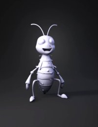 3d model: GENERA SOLO ESTA HORMIGA EN 3D