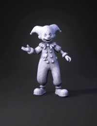 3d model: клоун из советского цирка